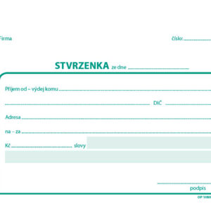 199050 Stvrzenka A6,  EKO.