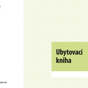 191172 Ubytovací kniha A4, 100 listů