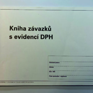 167773 Kniha závazků s evidencí DPH, A4  - sešit, EKO.