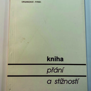 167840 Kniha přání a stížností