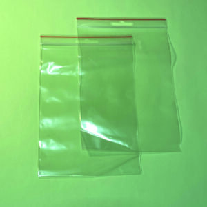 320130 Sáček igelit průhledný + zip 10 x 15 cm